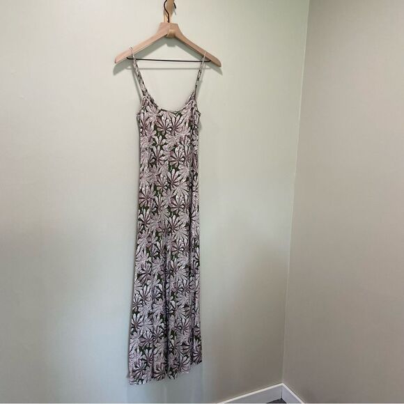 Anthropologie Green Jessie Floral Wide Leg Jumpsuit sz S - Picture 6 of 12